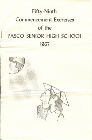 1967 Graduation Program &amp; Announcement Scans