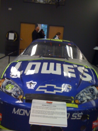 Jimmie Johnson's Daytona 500 Winning car