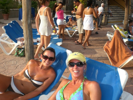 me and friend in Costa Rica