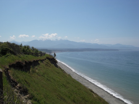 Dungeness Bay on the Olympic Peninsula