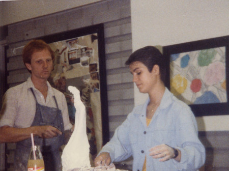 Andrew Hackett and Maria Raposo 1985