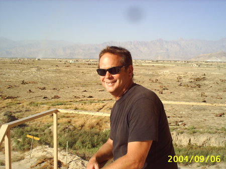 Me in Bagram AB in Afghanistan