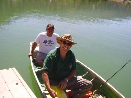 Paul and Dad lake my 42nd bday
