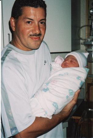 Grandpa & 1st grand daughter Zoe