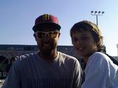 My Son Michael with his Fav. pro skater