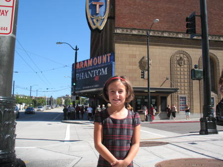 Granddaughter, Taylor, going to see "Phantom"