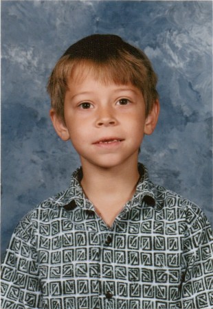 Shane in first grade