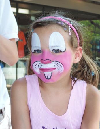 Some face painting