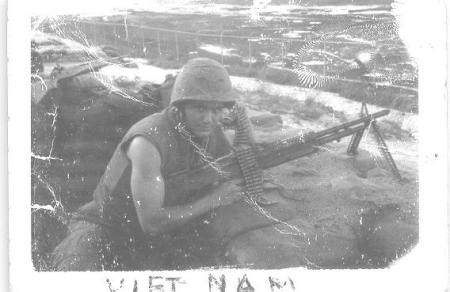 Denny in USMC Vietnam 68