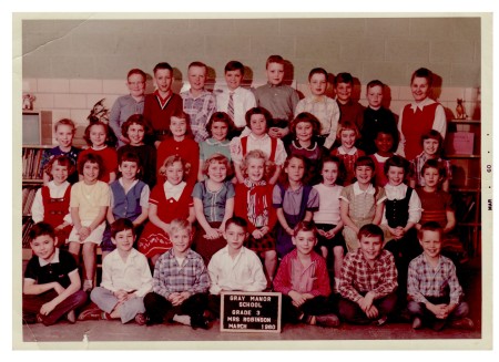 Gray Manor Elementary School, 1960, 3rd Grade