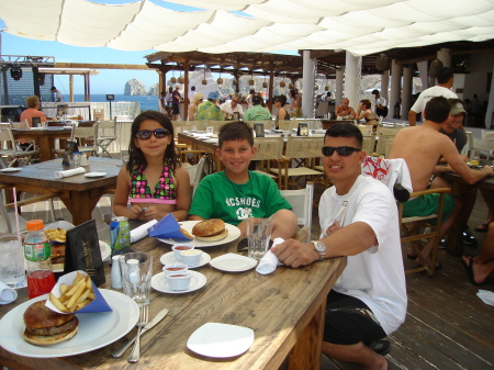 Dad, Tye & Kylie - Cabos Mexico