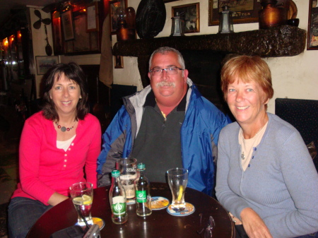 Marie, Tom and Sue at Sean's in Athlone