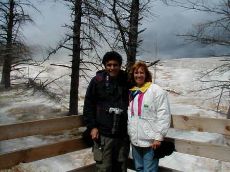 Manmouth Falls Yellowstone 2004