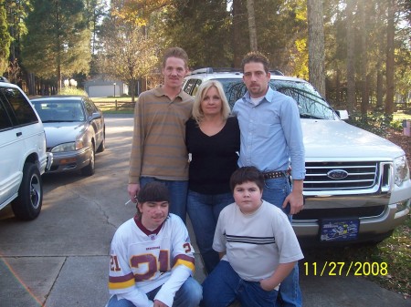 Son Scott,Me,Son Shane & Son Kody&grandson Mic