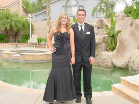 Granddaughter and date at the Prom