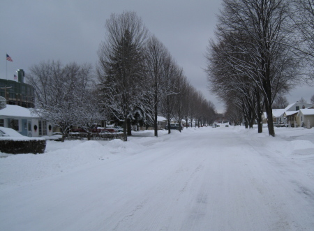 Green Bay, WI the day before the game.