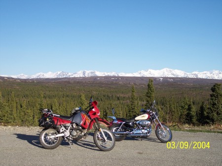 Riding in Alaska