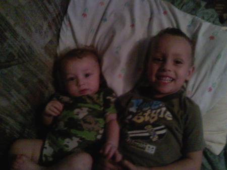 My 2 grandsons