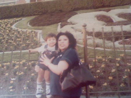 Me and My son 1982 Disneyland