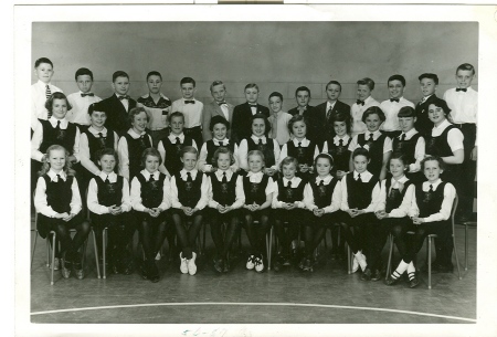 Miss Prucyk's Grade 5, 1956-57, William Osler