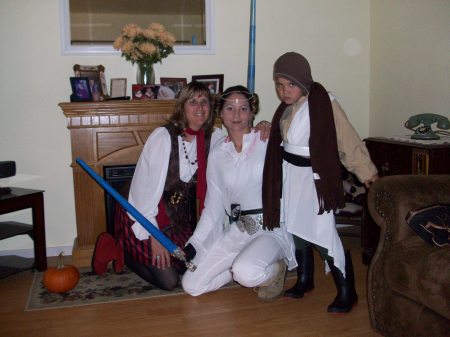 2008 Halloween: Me, Jenny, & Anthony