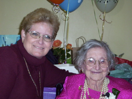 Aunt Jesse Maude 100th birthday