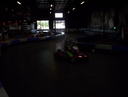 Me, a blur of speed!