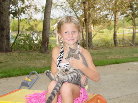 Zoe and the Neighbors cat