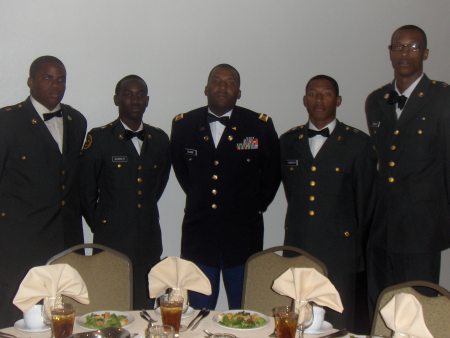 Me and my BCU ROTC cadets
