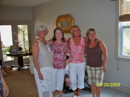 Donna with Friends June 2009