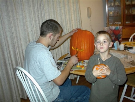 Grandsons Heath & Logan