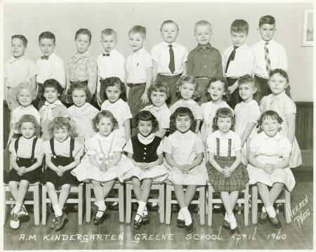 Greene, AM Kindergarten 1960