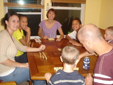 Family "Chickenfoot" Game