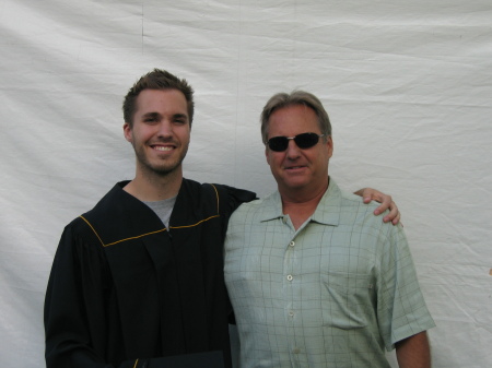 Ryan's graduation day from Long Beach State