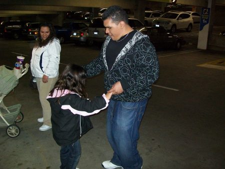 Isaac & Janae dancing at City Walk