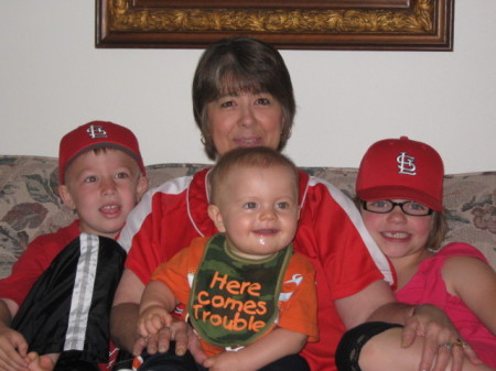 the grandkids and me