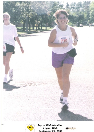26.2 mile marathon. me in 1999.I did it!