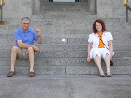 Karl & Judy Capitol Bldg Denver, CO July 2009