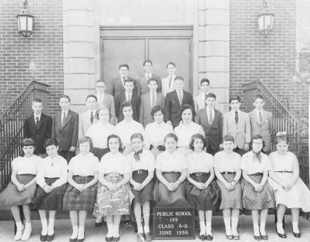 Graduation from the sixth grade 1956