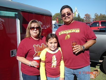 Grandpa & Grandma with Kaitlyn