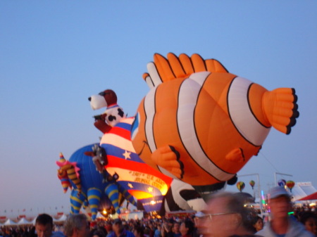 Nemo  at Balloon Glow 2009