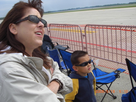 At the Air Show, May 2008