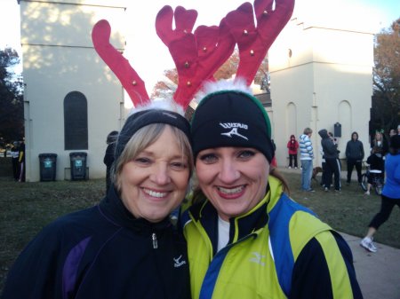 Jingle Bell run in Waco, Texas Dec. 5, 2009