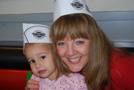 Memaw & Alie at Steak-n-Shake