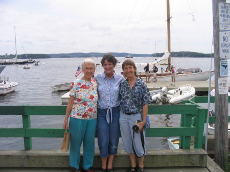 Meeting Sandi & Mom in Castille, ME  2008