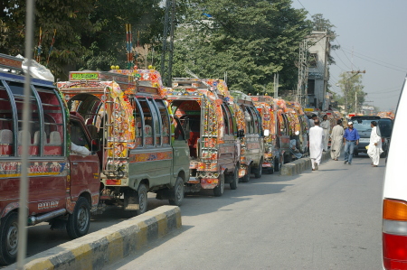 Pakistani Taxi stand