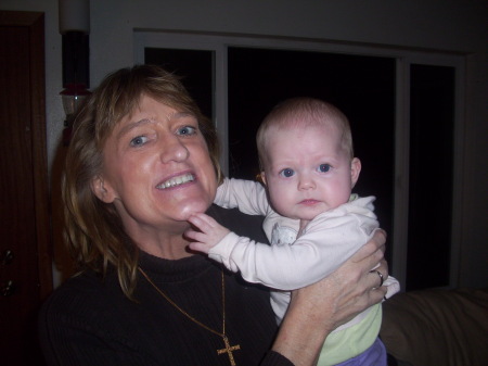 Ann (Grammy) with granddaughter Emzie