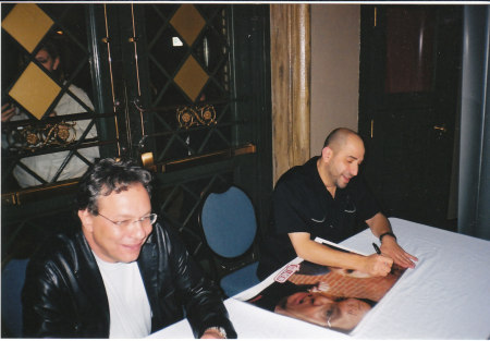 Dave Atell (right) Lewis Black (Left)