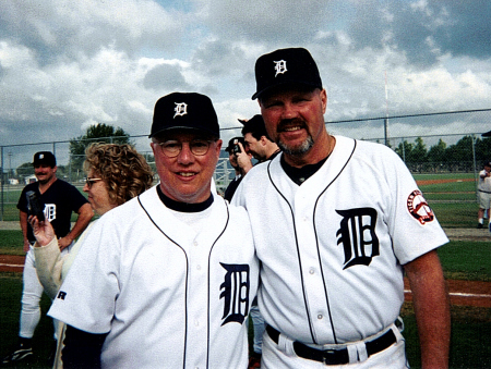 Bill Freehan and I at Tigertown in Lakeland