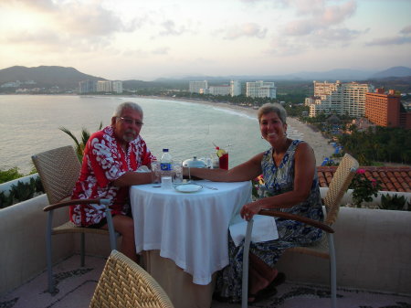 Sunset dinner in Ixtapa